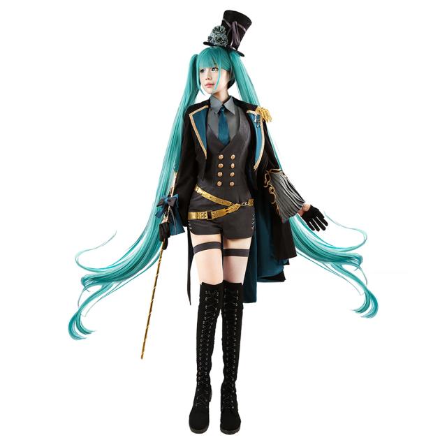 望月けい エンジョイ大阪2024 初音ミク 風 コスプレ衣装 仮装